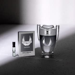 Échantillons gratuits du parfum Invictus Platinum Paco Rabanne