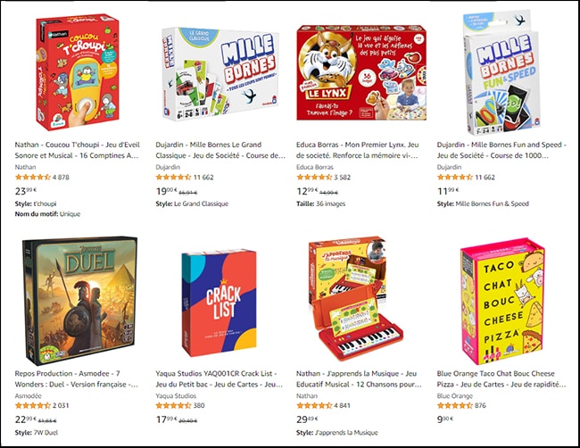 Obtenez 3 jeux de société pour le prix de 2 grâce à la promo d'Amazon