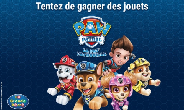 Jeu La Grande Récré / La Pat'Patrouille