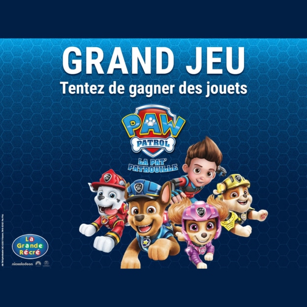 Jeu La Grande Récré / La Pat'Patrouille