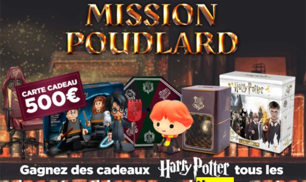 Jeu Micromania : Carte cadeau et lots Harry Potter à gagner