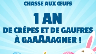 Grand jeu Pâques Flunch : 2’500 desserts gratuits à gagner