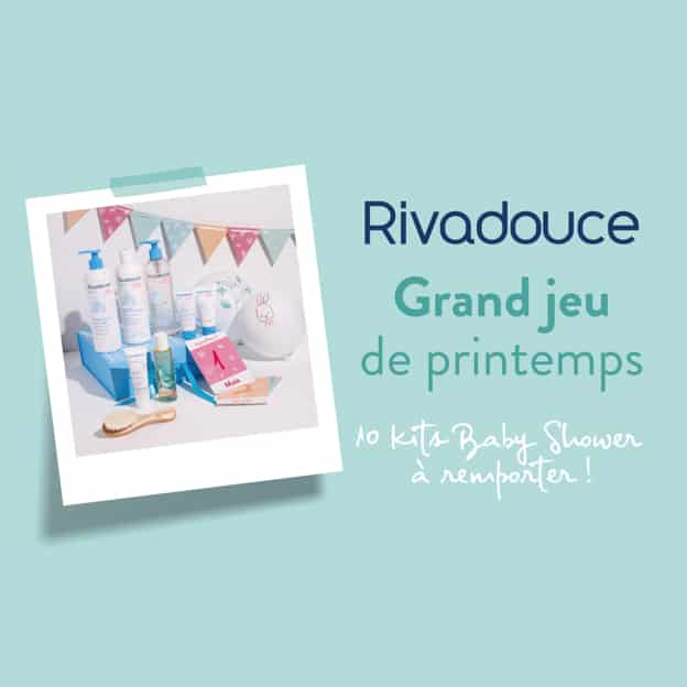 Jeu de Printemps Rivadouce : Kits Baby Shower à gagner