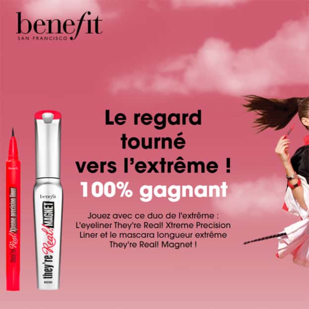 Jeu Sephora : Cosmétiques Benefit à gagner