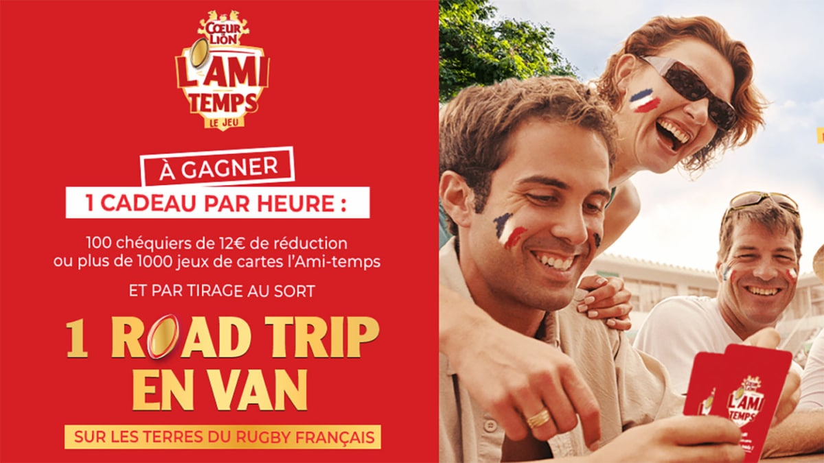 Jeu CoeurdeLion.com à code : Road-trip en Van et 1’463 autres lots