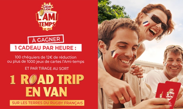 Jeu CoeurdeLion.com à code : Road-trip en Van et 1’463 autres lots