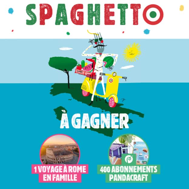 Jeu Del Arte Spaghetto : Voyage à Rome à gagner