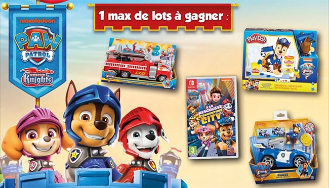 Gagnez des jouets Pat'Patrouille avec Maxi Toys