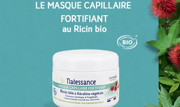 Test Léa Nature : Masques capillaires Natessance gratuits