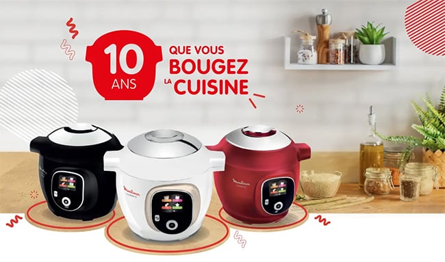 Gagnez un robot Cookeo de Moulinex avec SEB