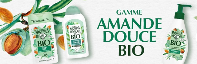 Testez gratuitement la gamme Amande Douce Bio Le Petit Marseillais