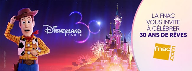 Gagnez des entrées ou un séjour à Disneyland Paris avec Fnac