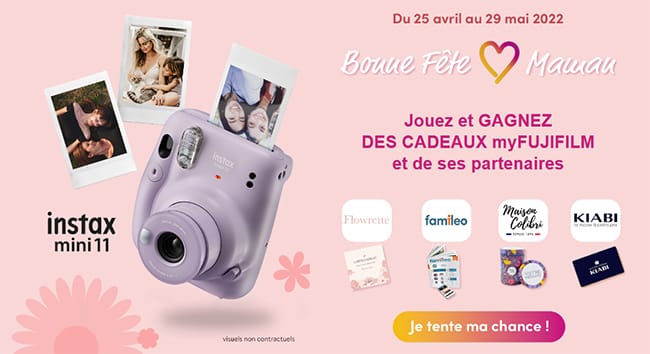 cadeaux du jeu de la fête des mamans de myFUJIFILM