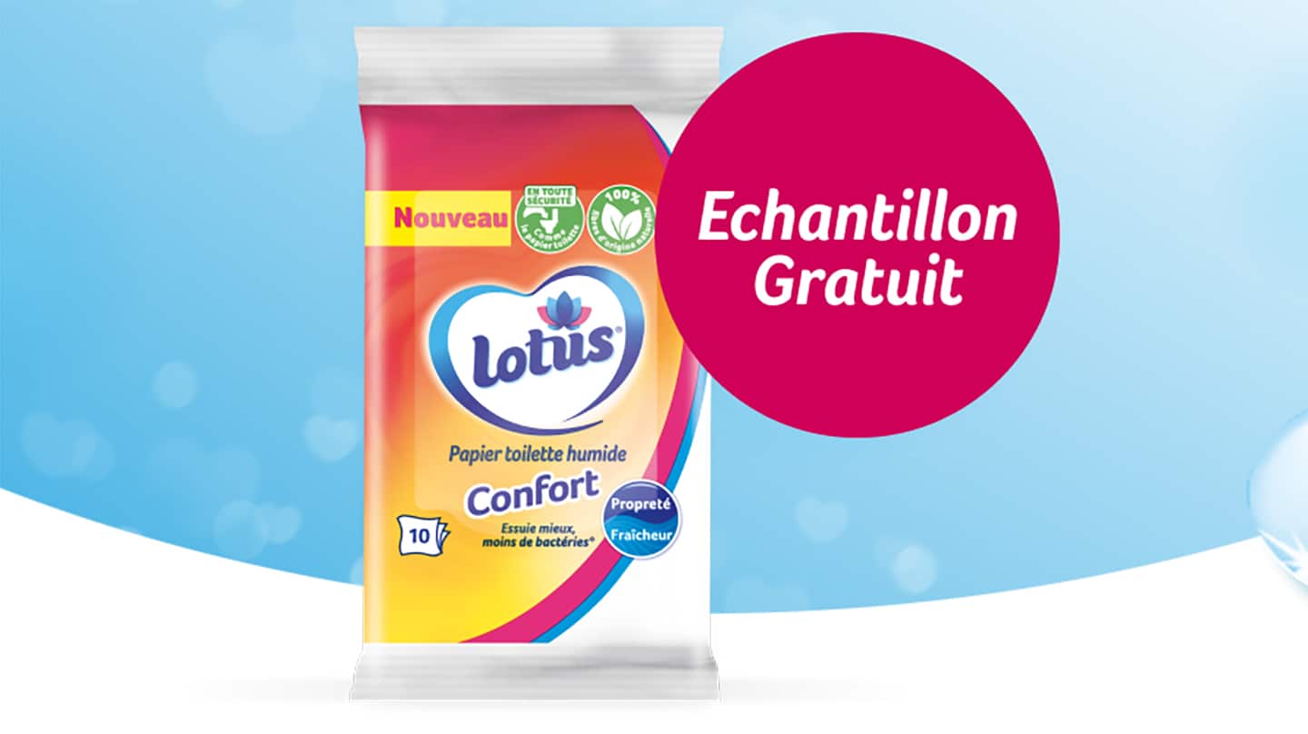 Papier Toilette Humide Confort Propreté et Fraîcheur LOTUS : le paquet de  38 papier toilette à Prix Carrefour