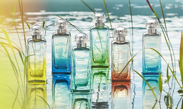 Échantillons gratuits de parfums Jardins de Hermès