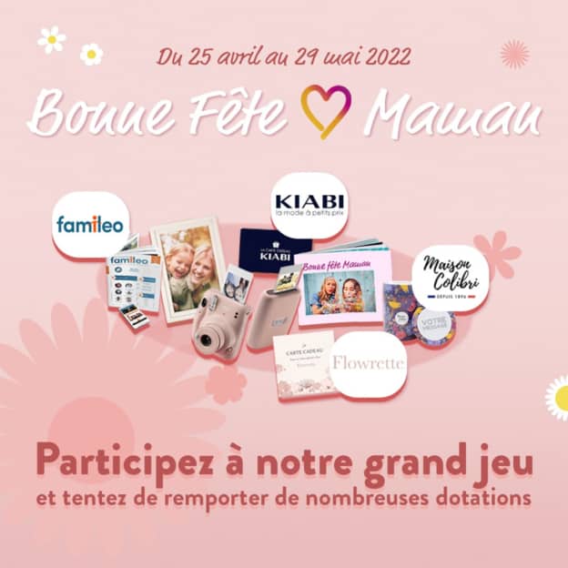 Jeu Fête des mères myFUJIFILM : Cadeaux à gagner