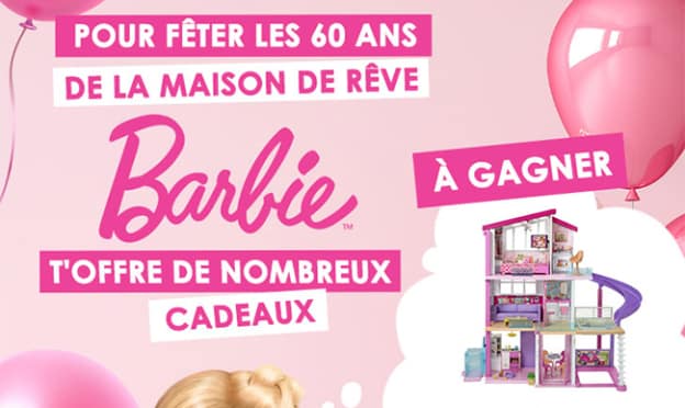 Jeu Gulli : maison de rêve et cadeaux Barbie à gagner