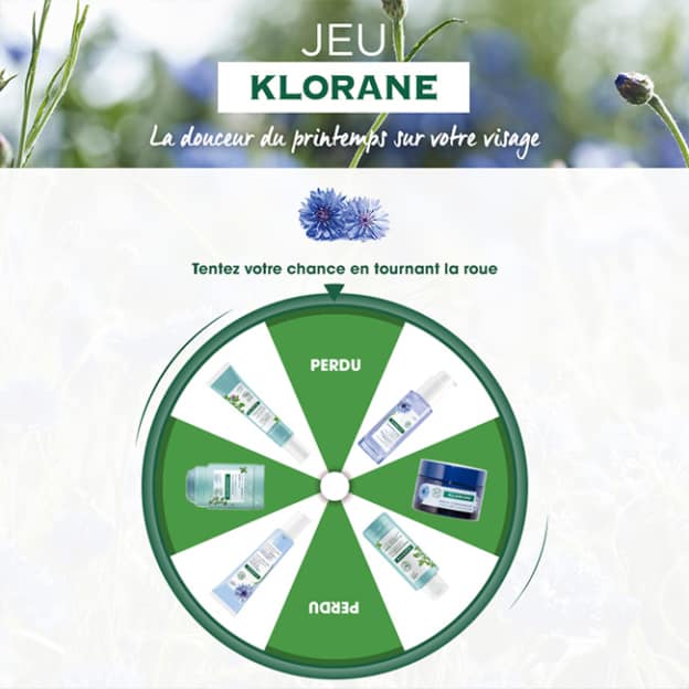 Jeu Klorane : 600 soins visage à gagner