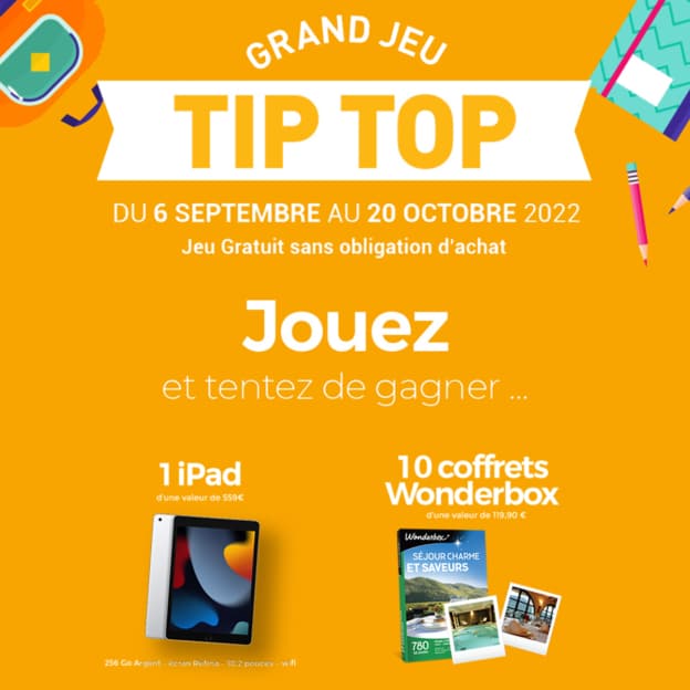 Jeu Tip Top La Poste