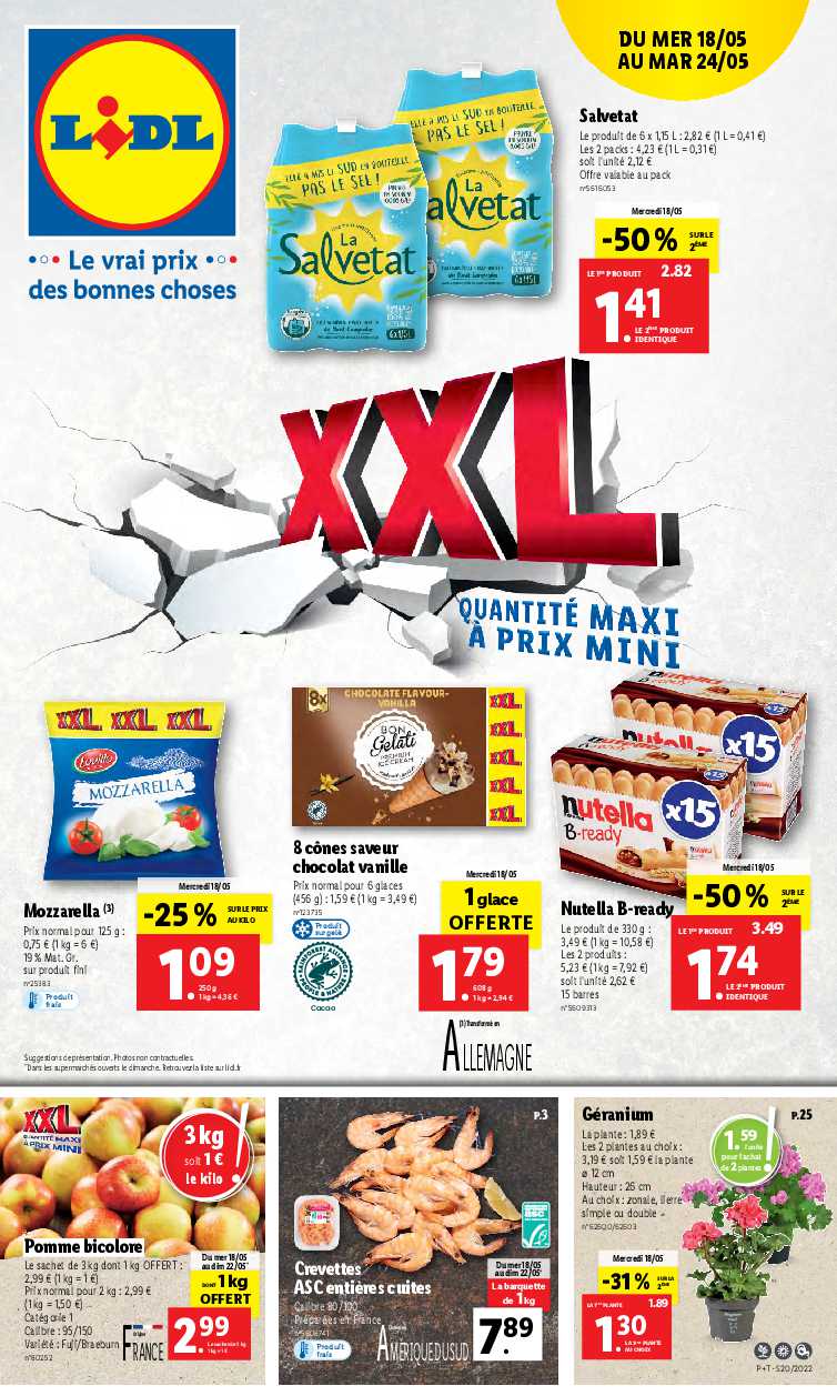 Catalogue Lidl de la semaine