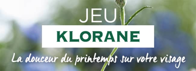 Tentez de gagner un cosmétique Klorane