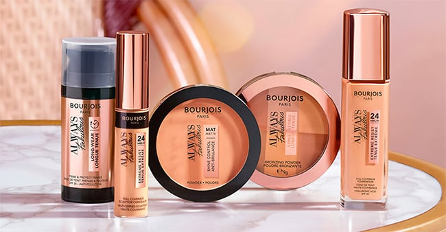 Testez la gamme Always Fabulous Bourjois avec Sampleo