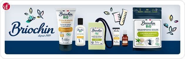 Gagnez un pack de produits de beauté Briochin avec Version Femina