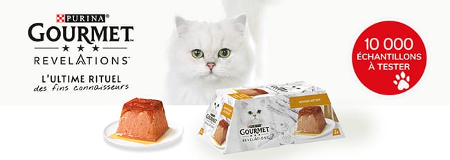 Testez Gourmet Revelation de Purina avec ConsoAnimo