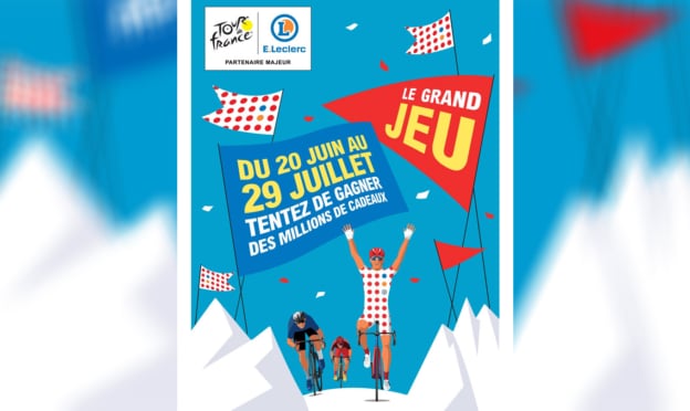 Jouez avec les cartes à code E.Leclerc Grand Jeu Tour de France 2023