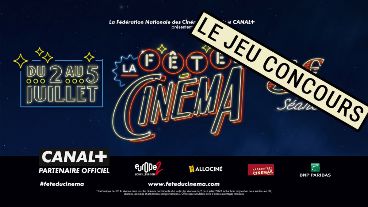 Jeu AlloCiné : 50 places et 1 an de cinéma à gagner