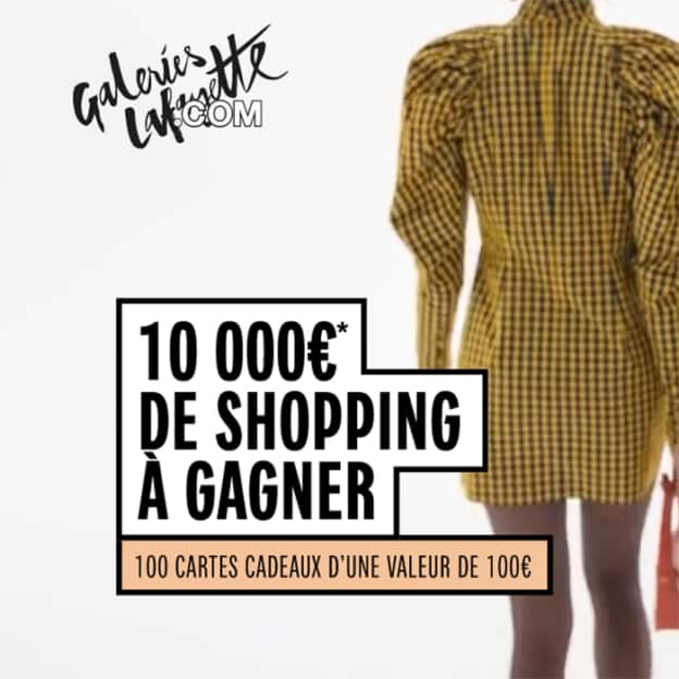 Jeu Galeries Lafayette : Cartes cadeaux à gagner