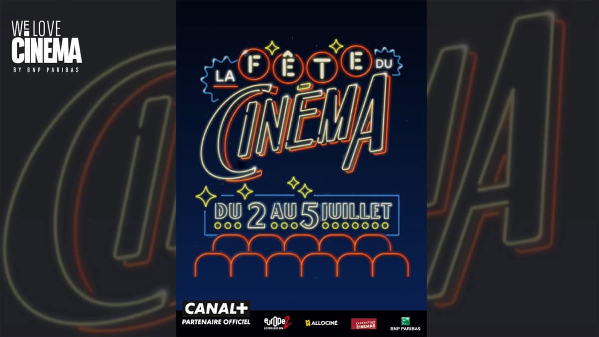 Jeu BNP Paribas Fête du Cinéma 2023 : places gratuites à gagner