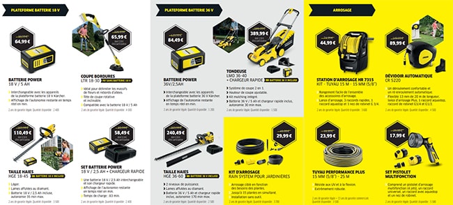 découvrez les outils Kärcher à moindres frais avec l'op de Carrefour
