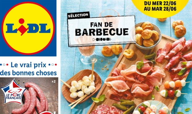 Catalogue Lidl Fan de barbecue du 22 au 28 juin 2022