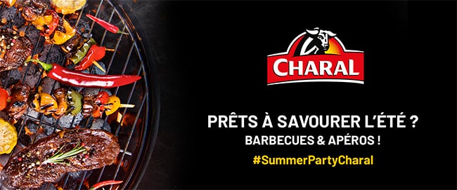 Testez le pack #SummerPartyCharal et gagnez un BBQ avec des accessoires