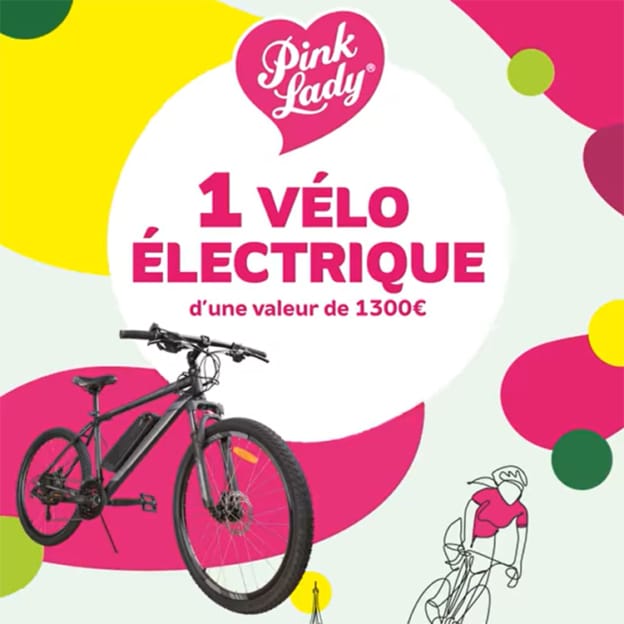 Jeu Pink Lady : Vélo électrique et maillots collectors à gagner