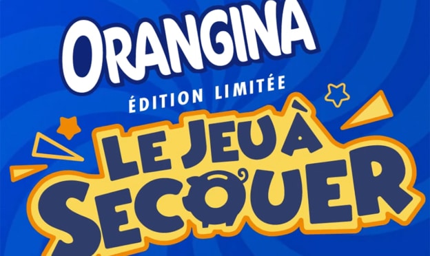 Le Jeu à secouer Orangina avec achat : 60’000€ à gagner