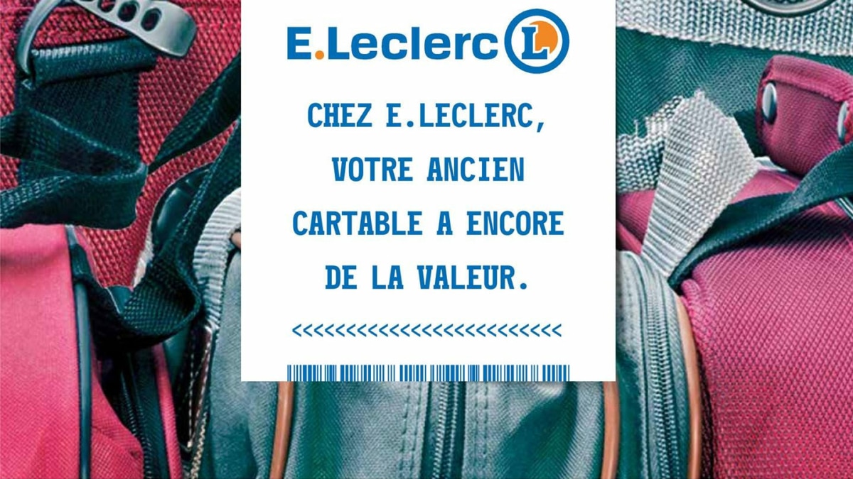 Reprise cartable Leclerc : Bénéficiez de 10€ en bon