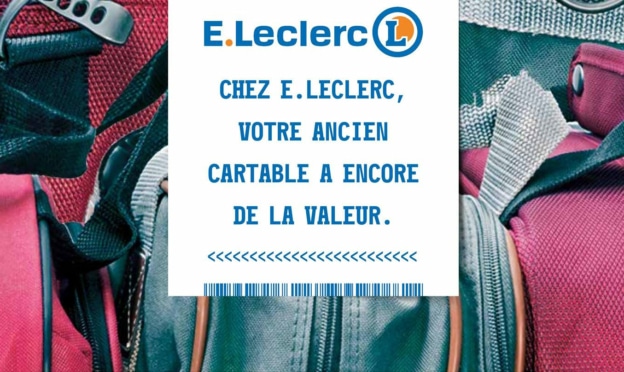 Reprise cartable Leclerc : Bénéficiez de 10€ en bon