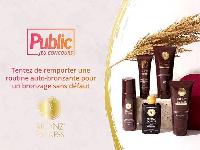 votre pack de soins Bronz’Express avec Public