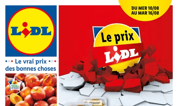 Catalogue Le Prix Lidl : Promos de folies du 10 au 16 août 2022 (fournitures scolaires…)