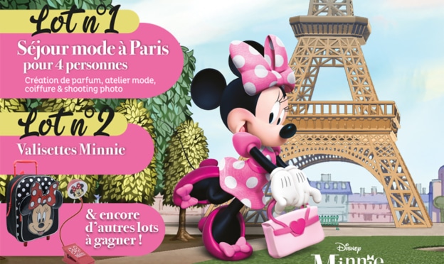 Jeu Chaussea : Séjour mode, valises et lampes Minnie à gagner