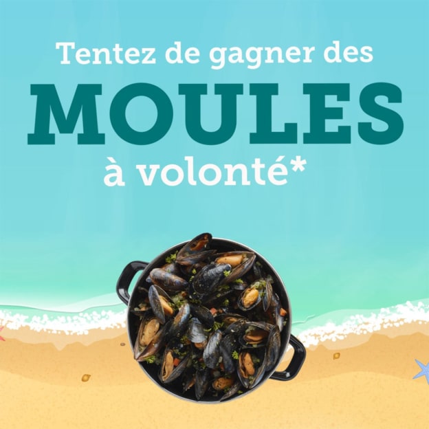 Jeu Flunch moules à volonté : Repas gratuits à gagner