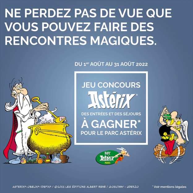 Jeu Lissac : Séjours er lots d’entrées pour le Parc Astérix à gagner