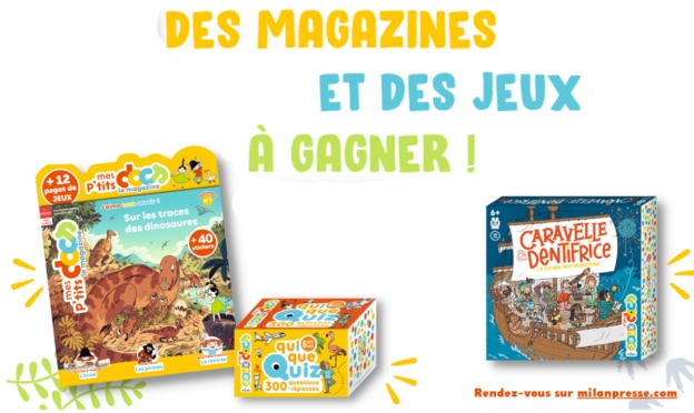 Concours Milan Press : Magazines et jeux à gagner