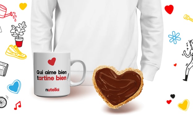 Jeu Nutella (opération avec achat) : 1840 kits du bonheur à gagner