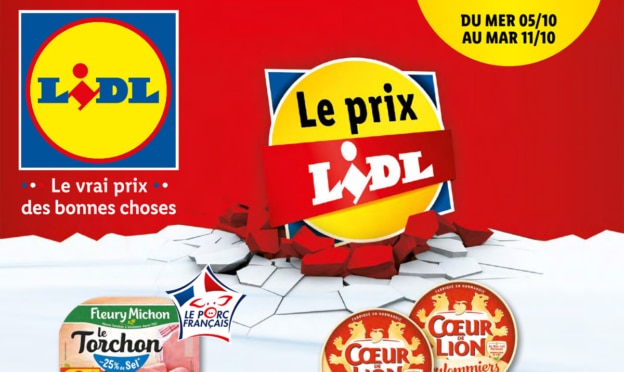 Catalogue Le Prix Lidl octobre 2022