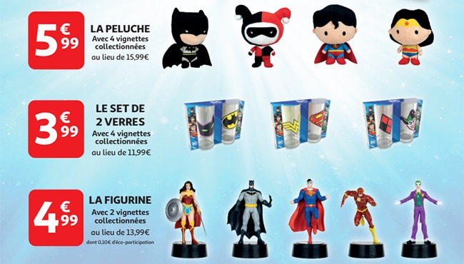 Les articles DC Comics à petit prix