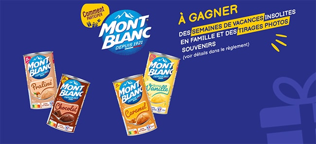 Gagnez un séjour insolite ou un tirage de 30 clichés avec Mont Blanc