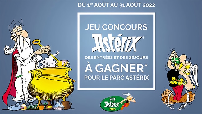 Gagnez un séjour ou des entrées pour le Parc Astérix avec Lissac